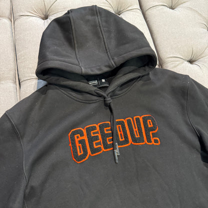 Geedup Play For Keeps Hoodie 'Black Black Orange' (Second hand)