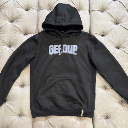 Geedup Play For Keeps Hoodie 'Black Lavender' (Second hand)