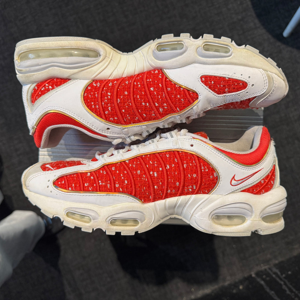 Supreme x Nike Air Max Tailwind 4 'University Red' (Second hand)