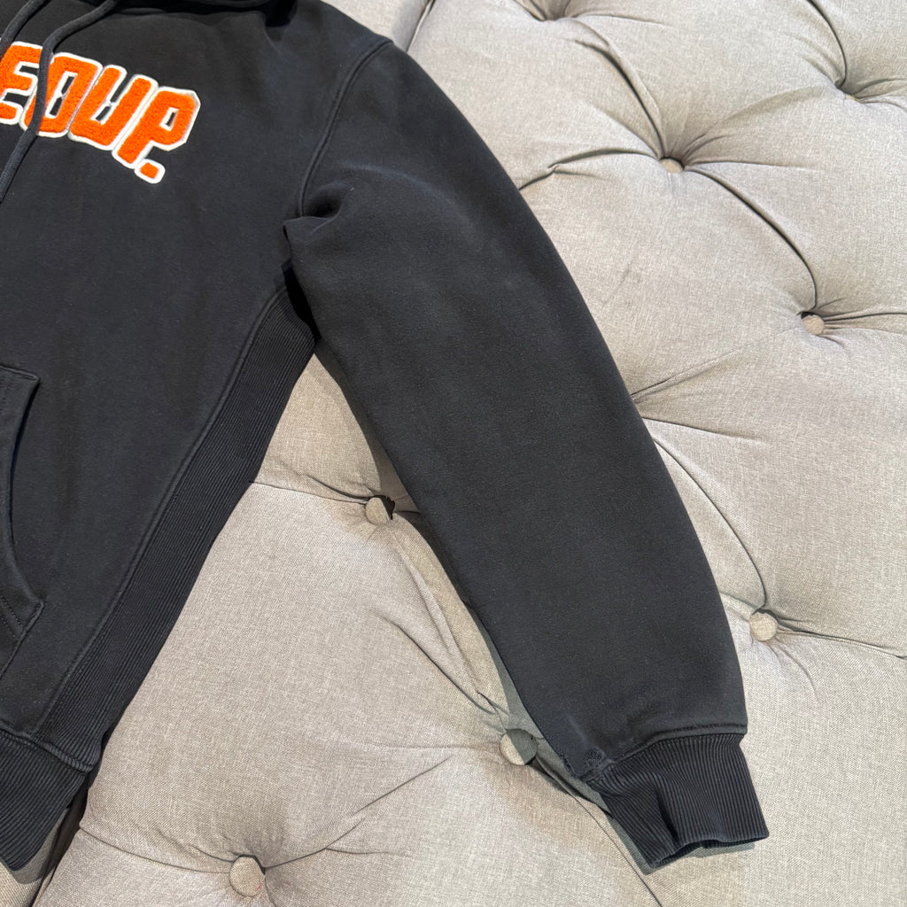 Geedup Play For Keeps Hoodie 'Black Orange' (Second hand)