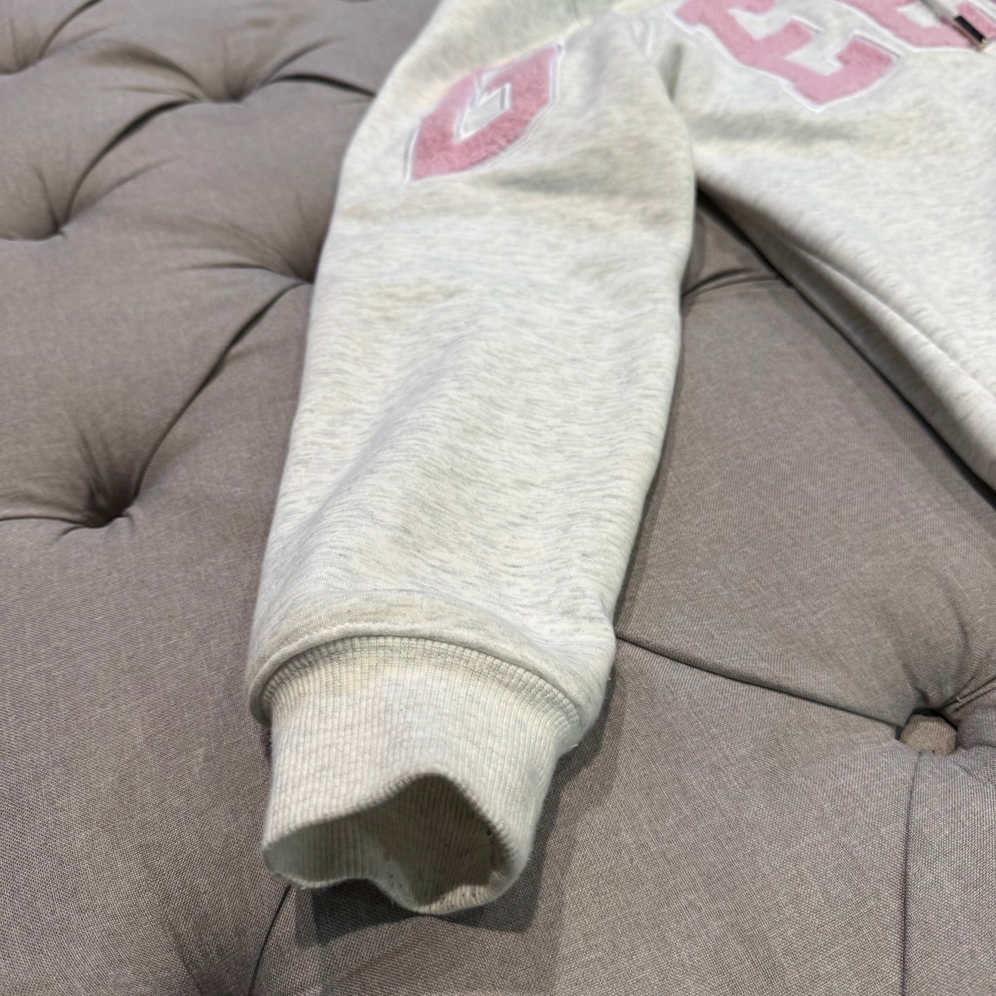 Geedup Team Logo Hoodie 'Marle Grey Pink' (Second hand)