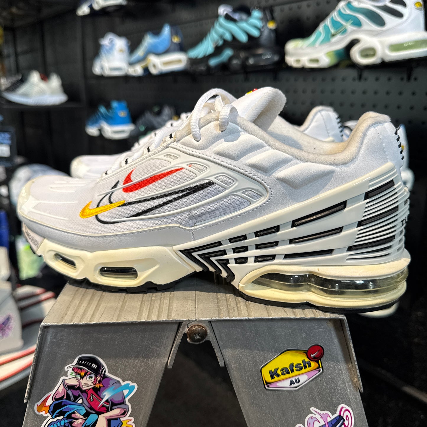 Nike Air Max Plus TN3 'Multi Swoosh White Multi Colour' (Second hand)