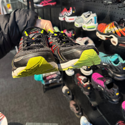 Asics Gel Kayano 19 'Black Grey Red Neon' (Second hand)