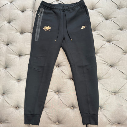 Nike X Syna World Tech Fleece Track Pants 'Black Rose Gold' (Brand New)