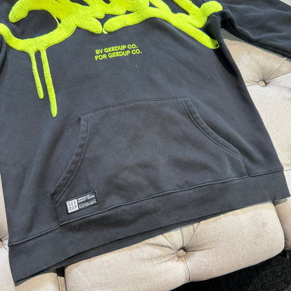 Geedup Handstyle Hoodie 'Black Volt' (Second hand)