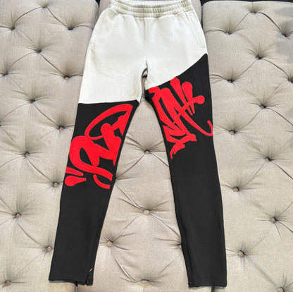 Syna World Forgive Me Cross Leg Logo 'Red Black Grey'