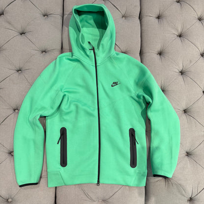 Nike Tech Fleece Hoodie Neon Lime Green (Second hand)