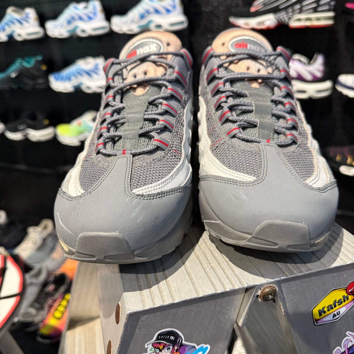 Nike Air Max 95 Essential 'Smoke Grey University Red' (Second hand)