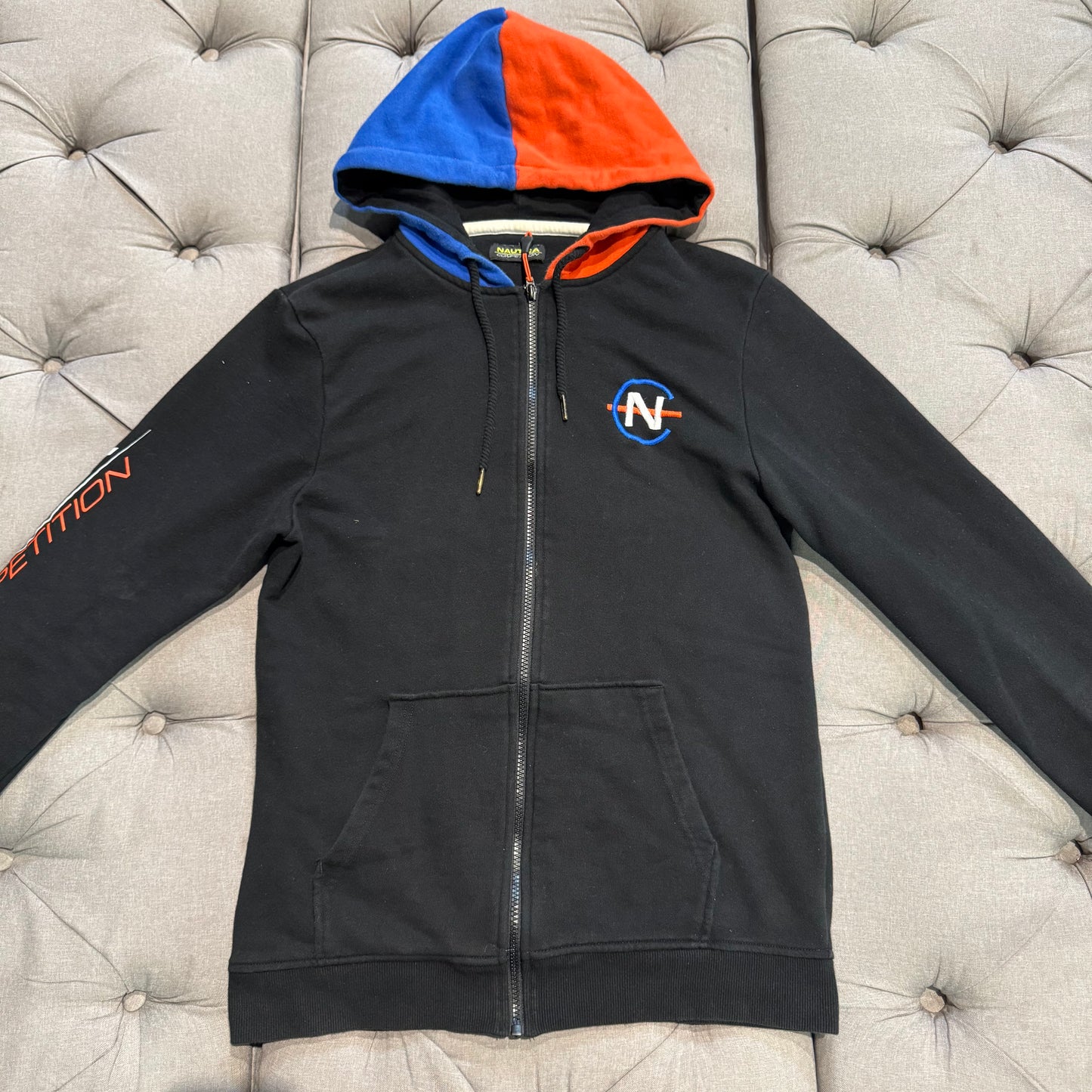 Nautica Competition Zipup Jacket 'Black Red Blue' (Second hand)