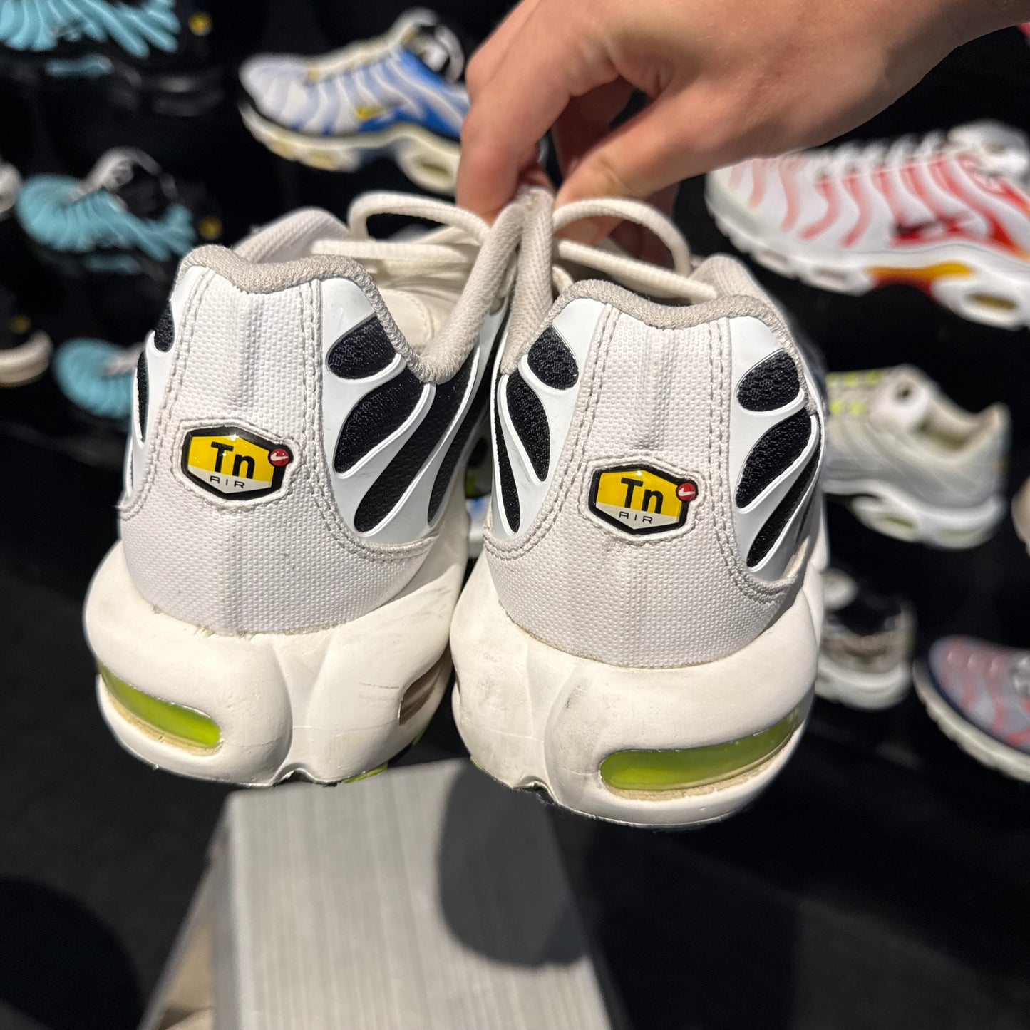 Nike Air Max Plus TN 'White Black Volt' (Second hand)