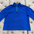Polo Ralph Lauren Fleece Qtr Zip Jacket 'Blue Green' (Second hand)