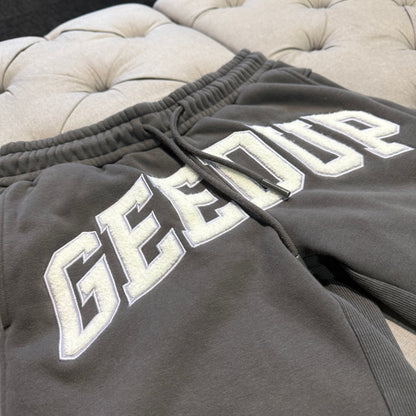 Geedup Team Logo Shorts 'Asphalt Grey' (Second hand)