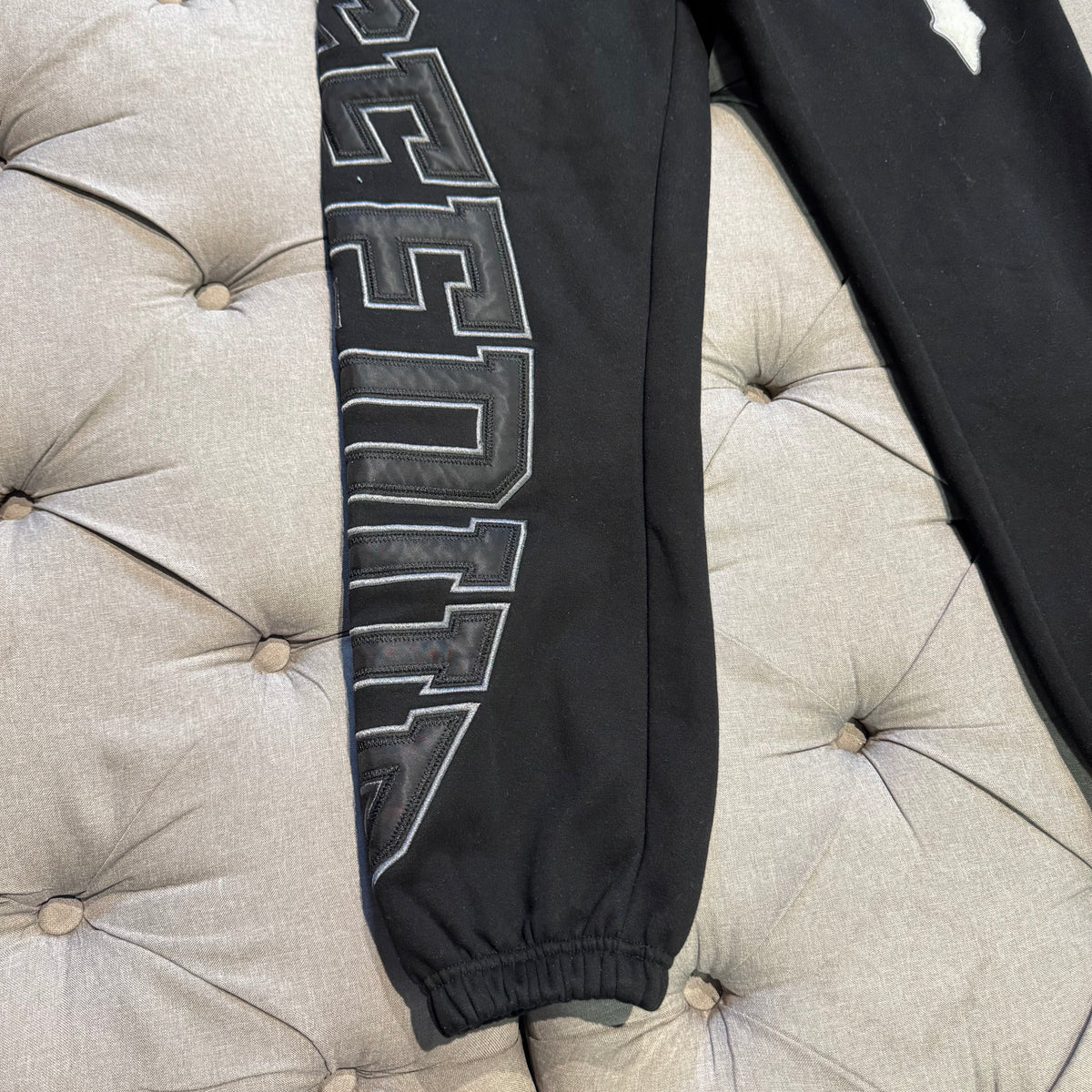 Geedup X Trapstar Team Logo Track Pants 'Black' (Second hand)