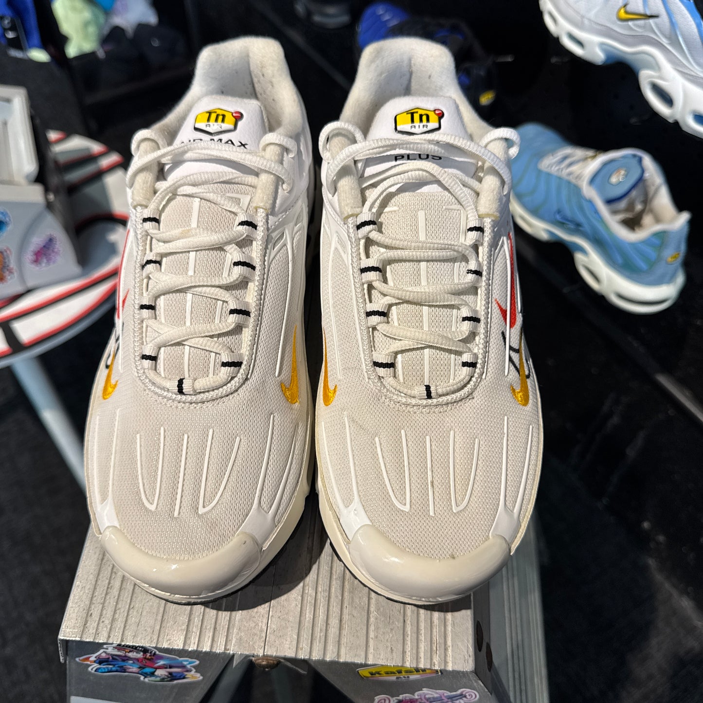 Nike Air Max Plus TN3 'Multi Swoosh White Multi Colour' (Second hand)