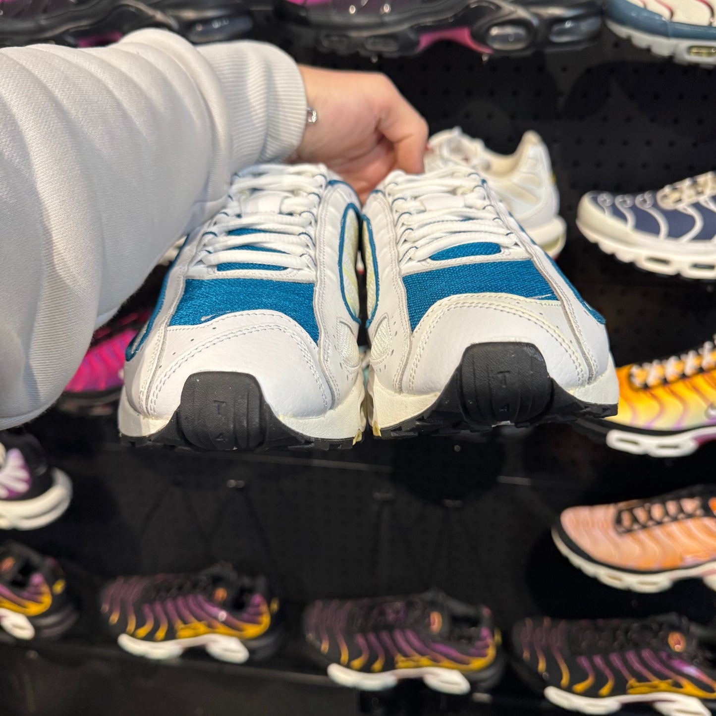 Nike Airmax Tailwind 4 'White Green Abyss' (Brand New)