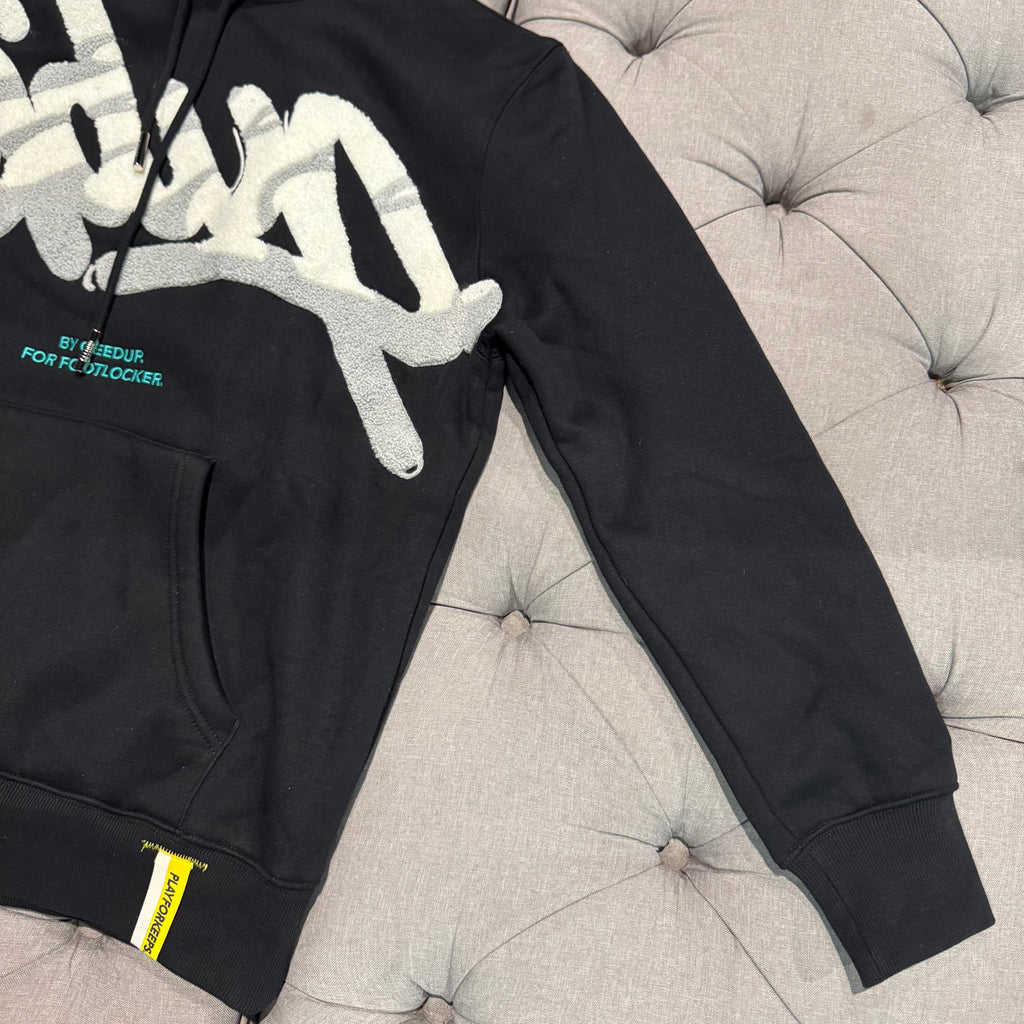 Geedup X Footlocker Handstyle Hoodie 'Black White' (Brand New)