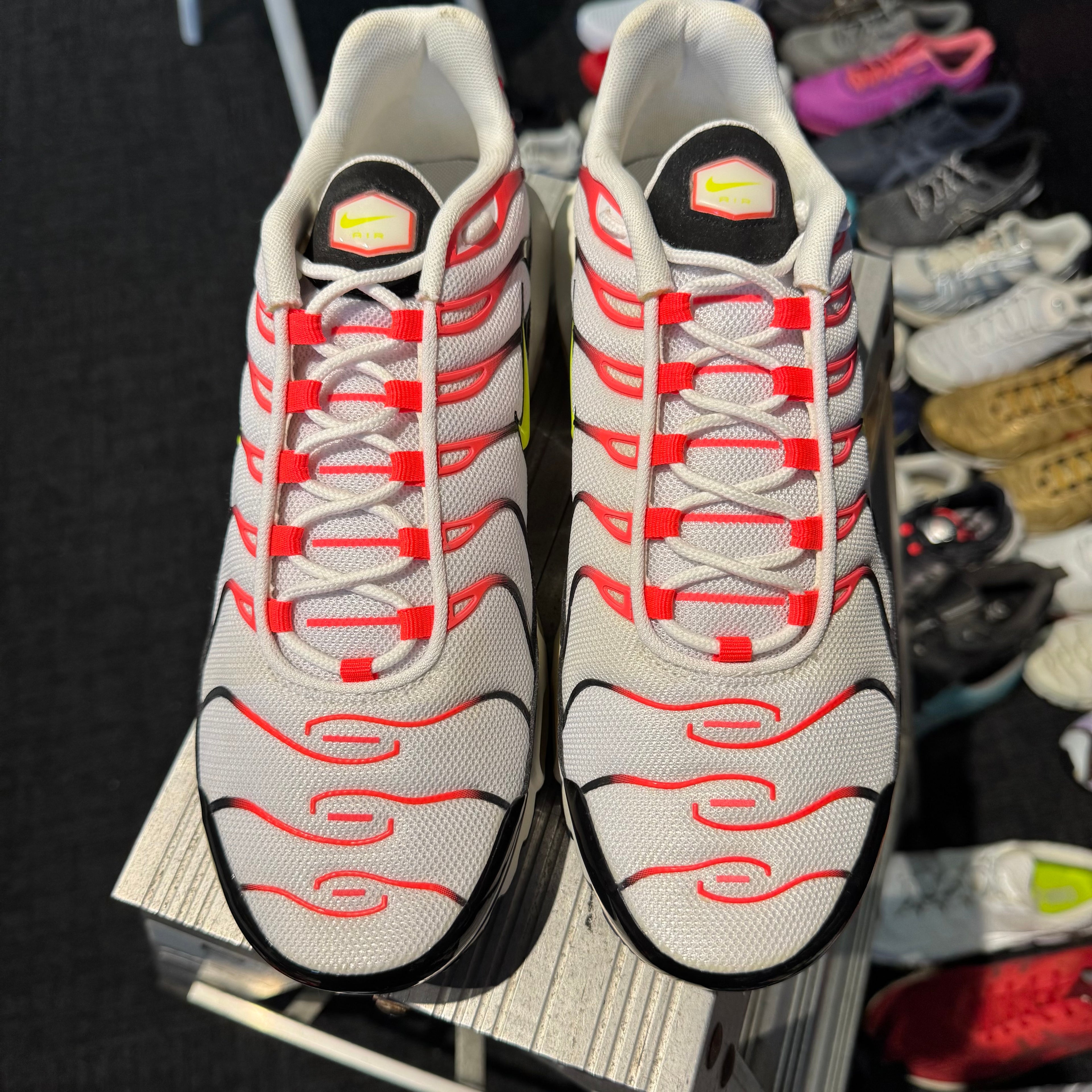Nike Air Max Plus TN 'White Crimson Venom' (Brand New)