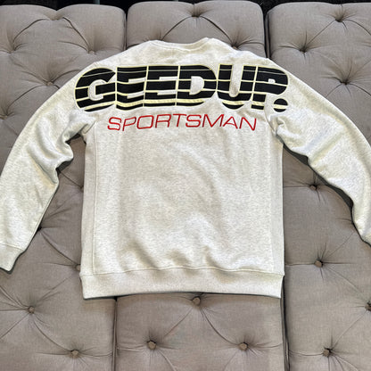 Geedup Sportsman Crewneck 'Marle White Black' (Second hand)