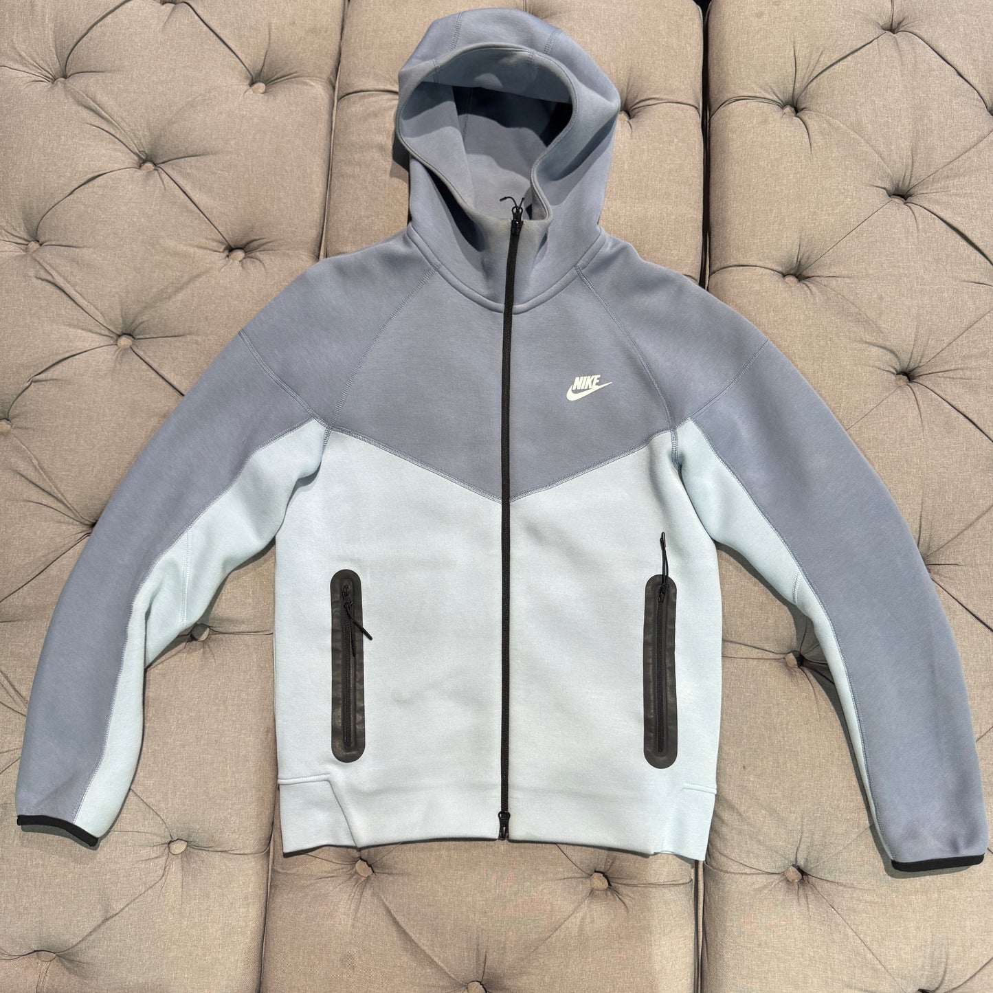 Nike Tech Fleece Jacket 'Blue Navy' (Second hand)