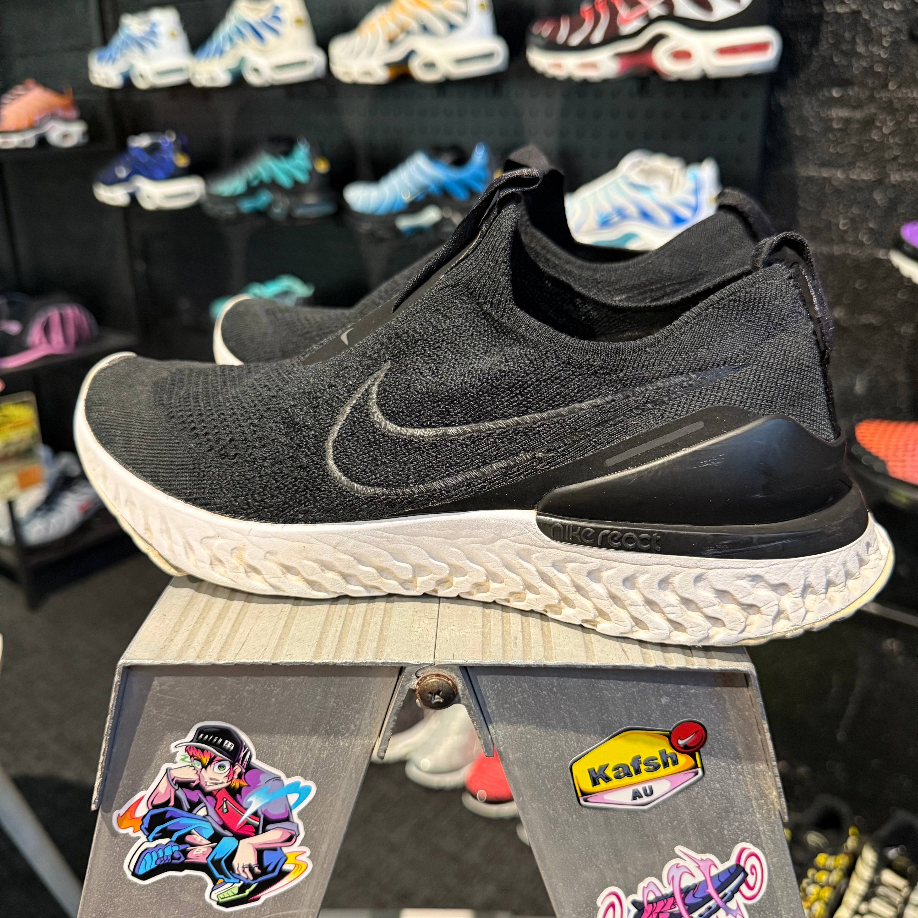 Nike Epic Phantom React Flyknit 'Black White' (Second hand)