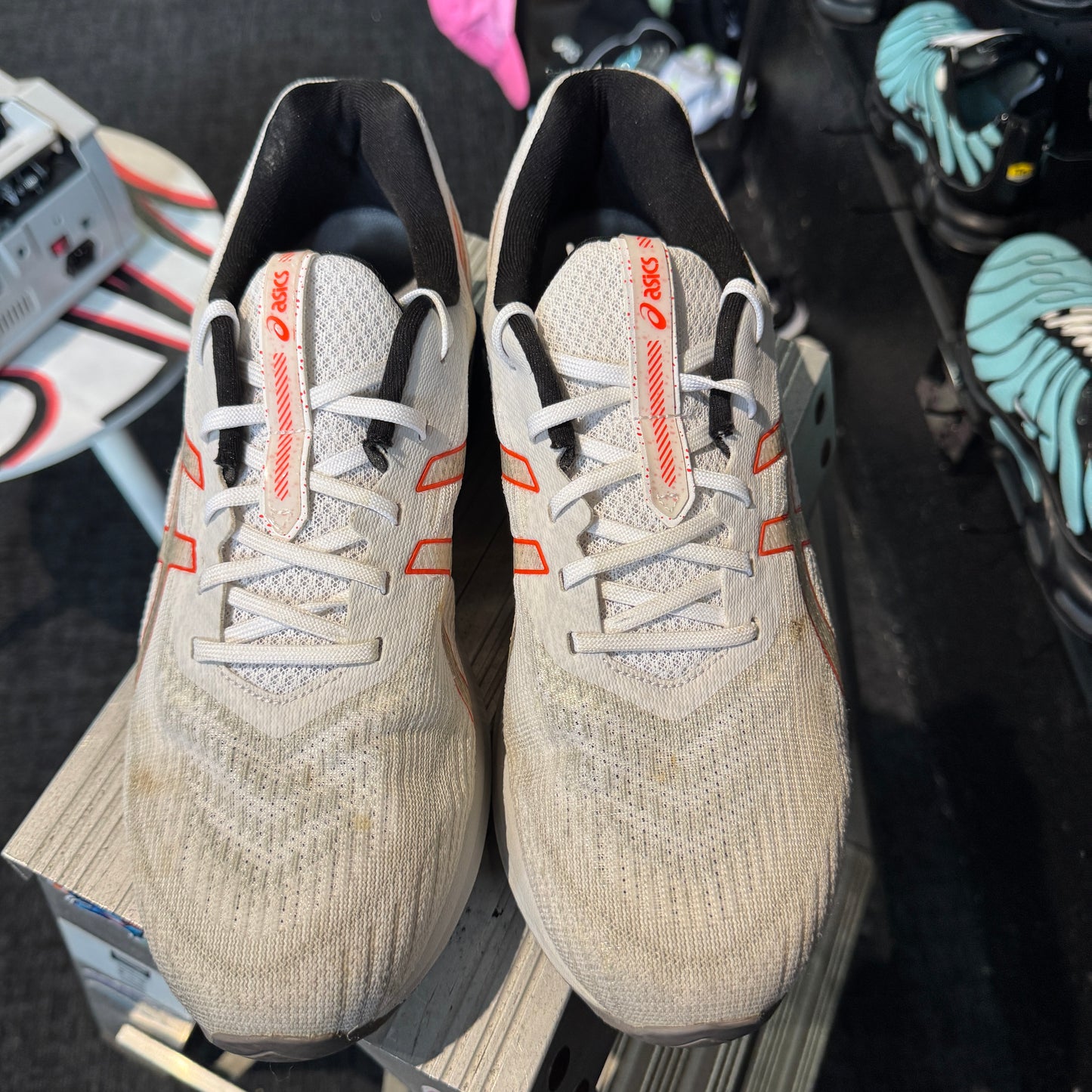 Asics Gel-Quantum 180 7 'White Concrete Blue' (Second hand)