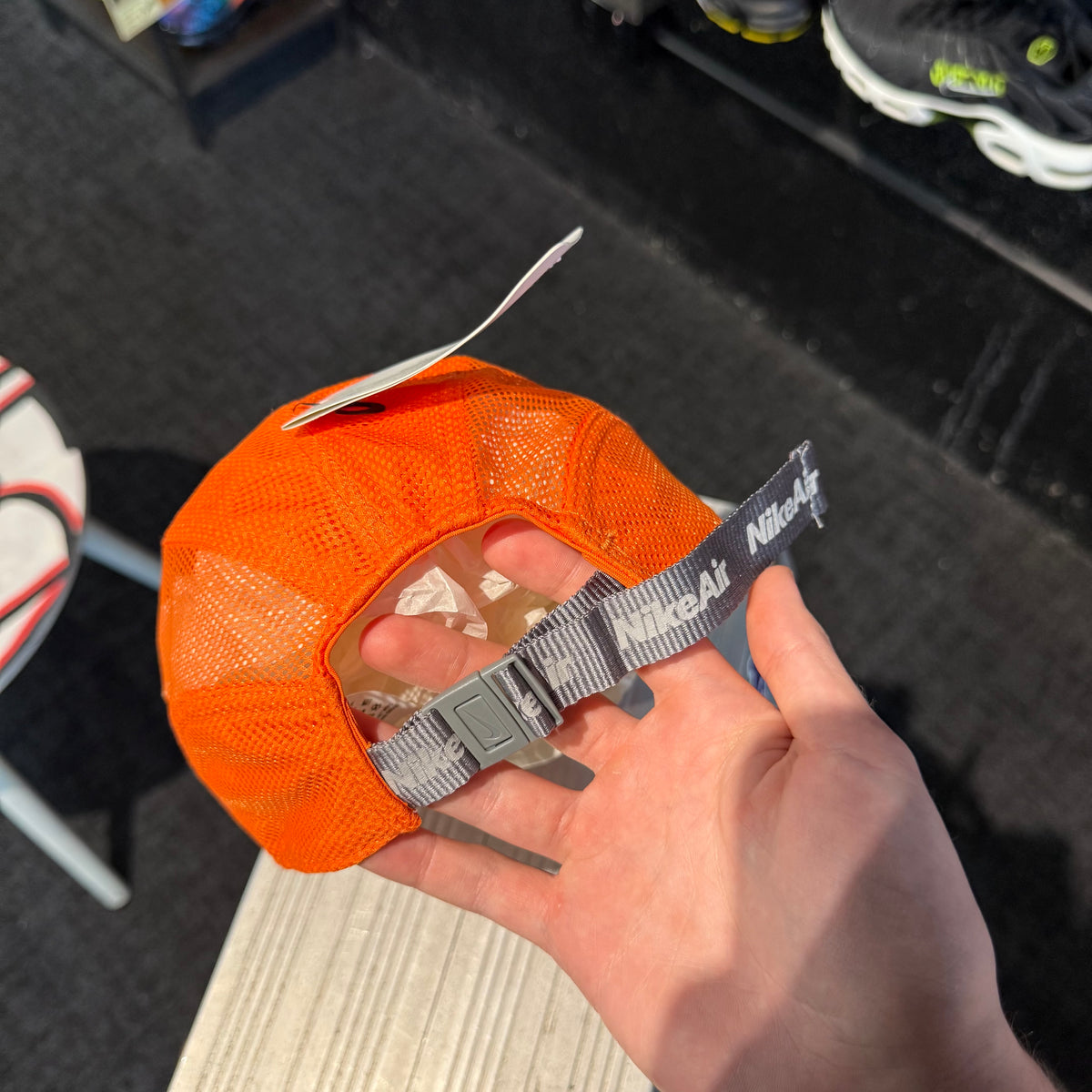 Nike Full Mesh Tailwind Dri-fit Cap 'Orange' (Brand New)