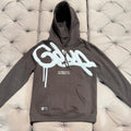 Geedup Handstyle Hoodie 'Graphite Pale Blue' (Second hand)