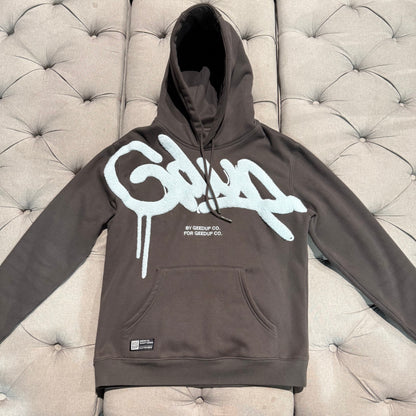 Geedup Handstyle Hoodie 'Graphite Pale Blue' (Second hand)