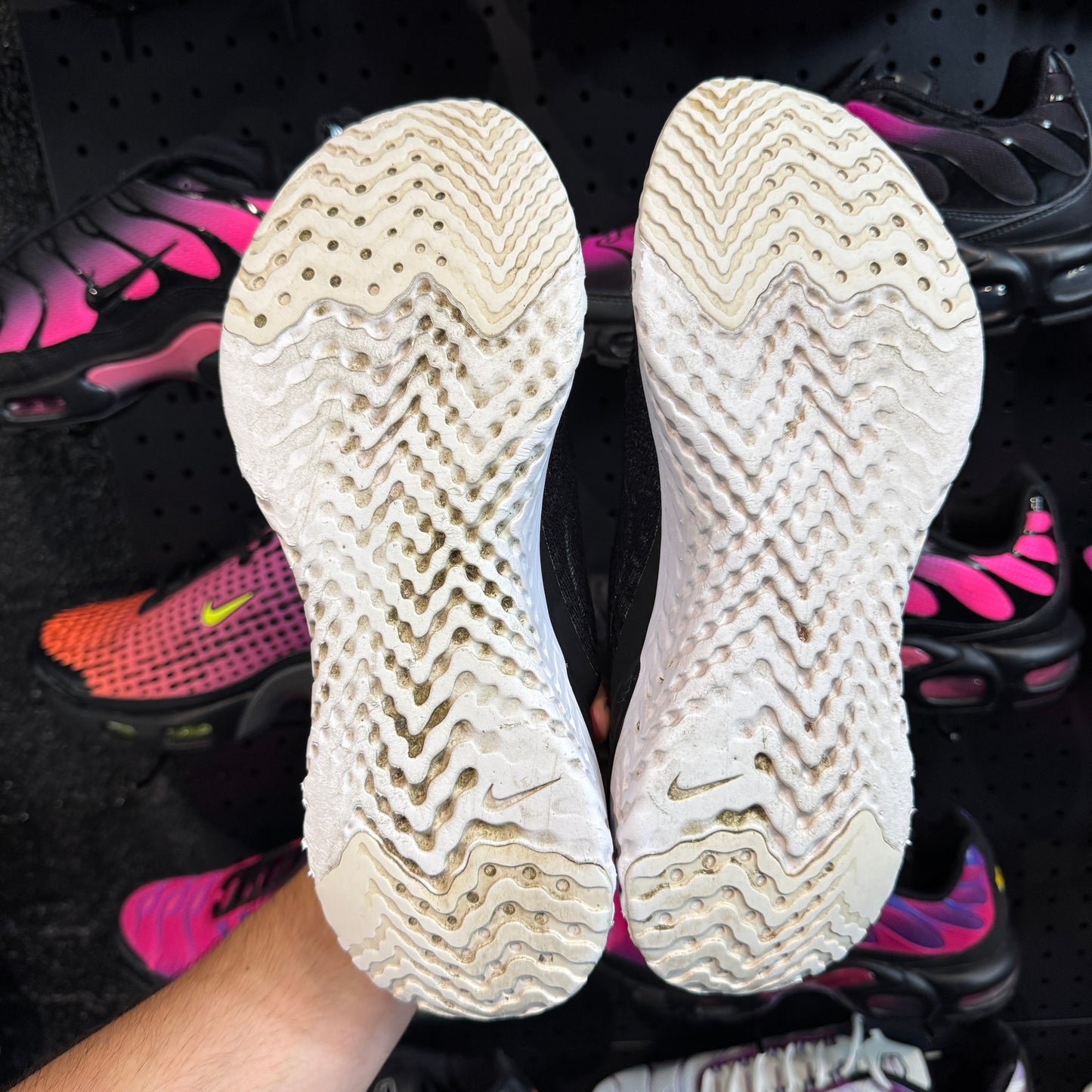 Nike React Phantom Run Flyknit V1 'Black White' (Second hand)