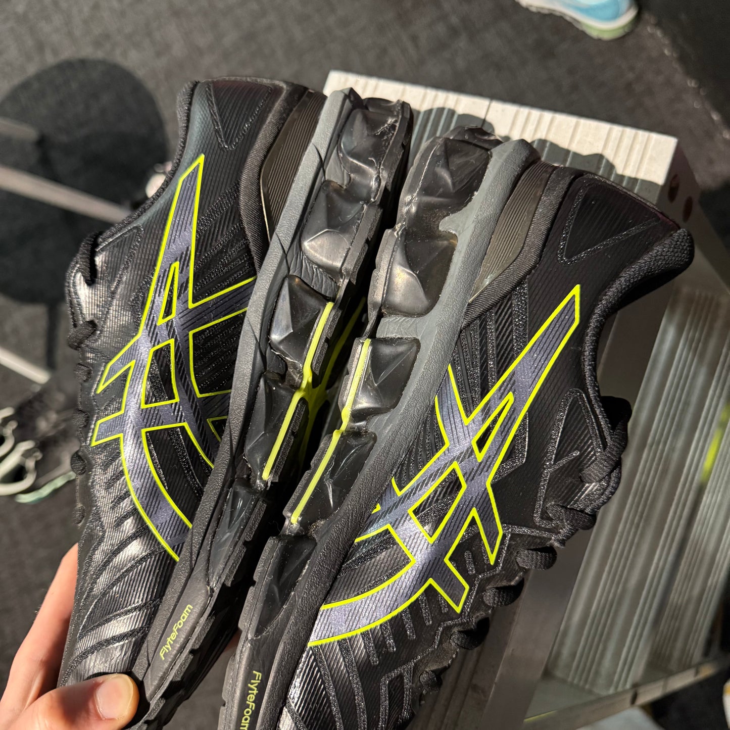 Asics Gel Quantum 360 7 'Black Lime' (Second hand)
