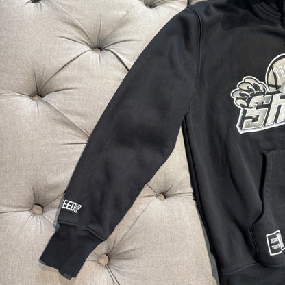 Geedup X Trapstar Sydney Shooters Hoodie 'Black' (Second hand)