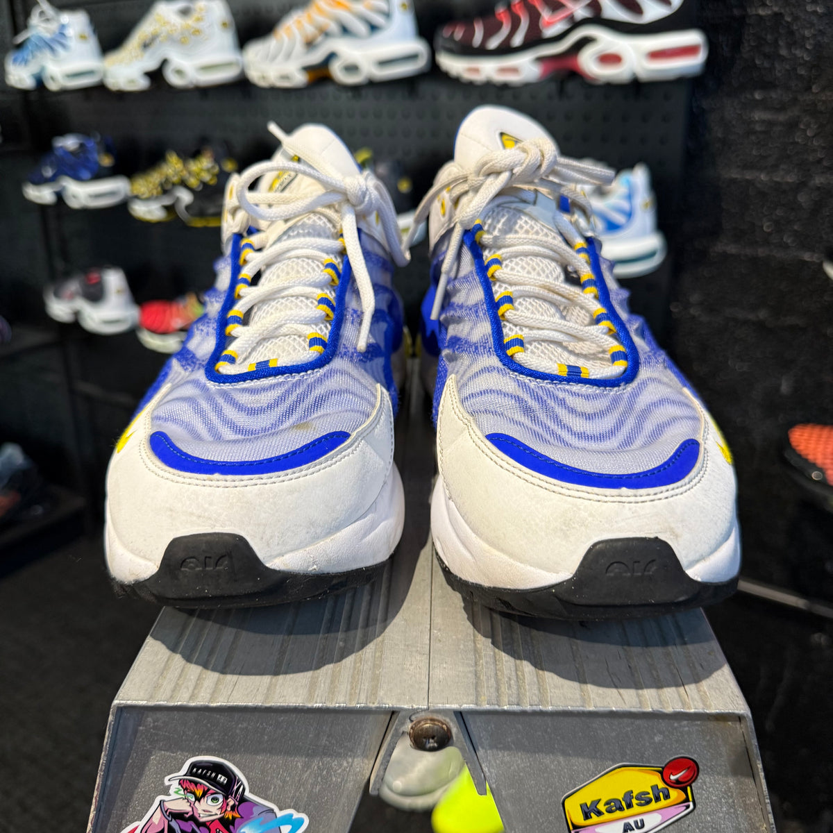 Nike Air Max TW 'White Racer Blue Yellow' (Second hand)