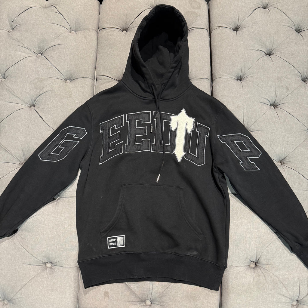 Geedup X Trapstar Team Logo Hoodie 'Black' (Second hand)