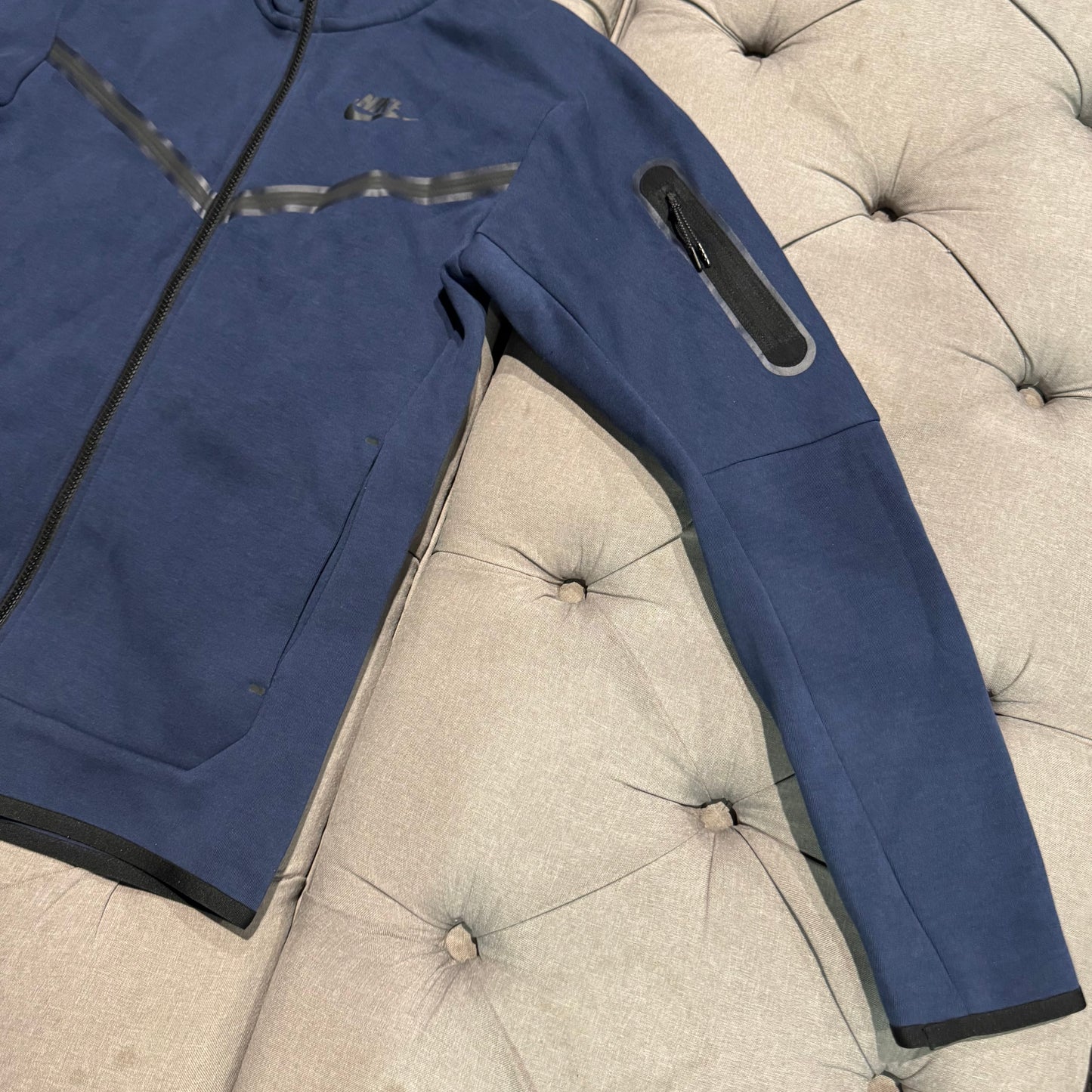 Nike Tech Fleece Jacket 'Navy' (Second hand)