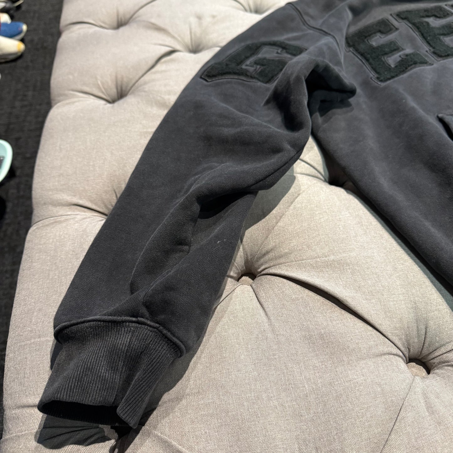 Geedup Team Logo Hoodie 'Washed Black' (Second hand)