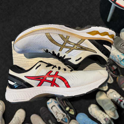 Asics Gel Kayano 27 'White Golden Red' (Second hand)