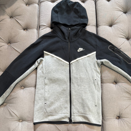 Nike Tech Fleece Jacket 'Black Grey' (Second hand)