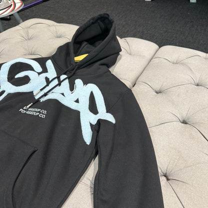 Geedup Handstyle Hoodie 'Baby Blue/Black' (Second hand)