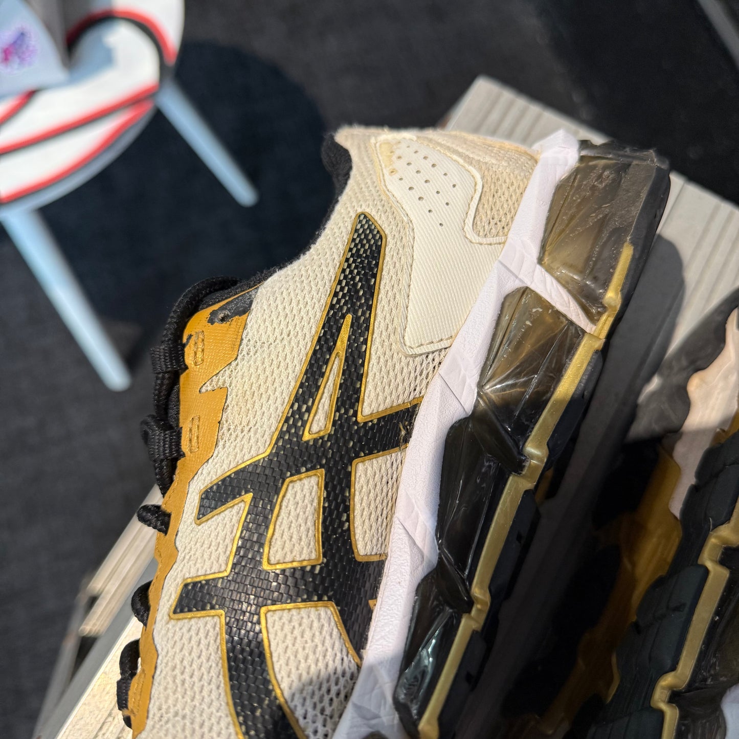 Asics Gel-Quantum 360 6 'White Black Gold' (Second hand)