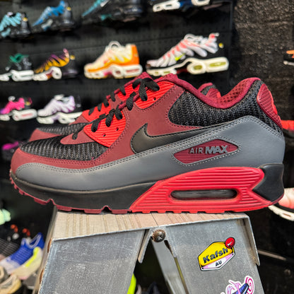Nike Air Max 90 'Team Red Black Dark Grey' (2015) (Second hand)