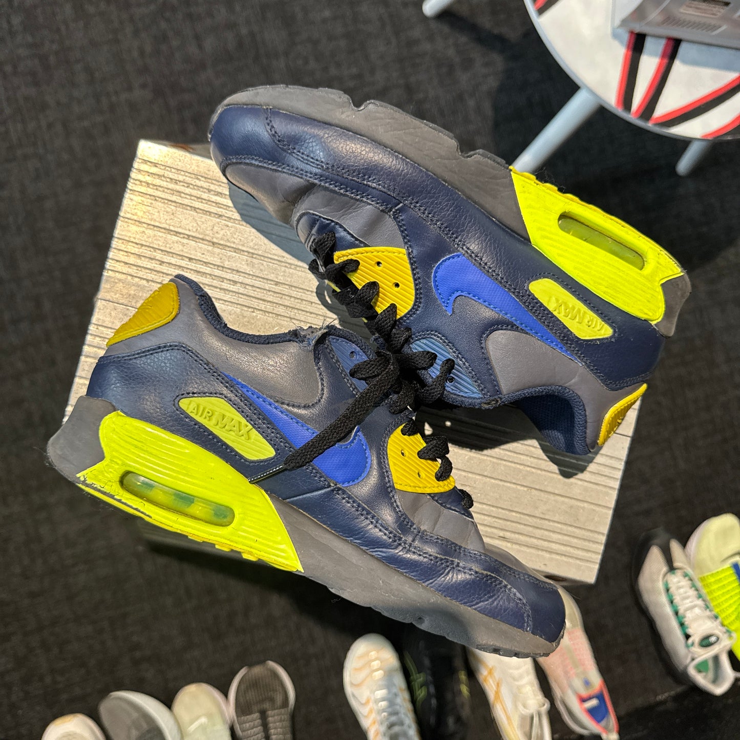 Nike Air Max 90 'Green Navy Blue' (Second hand)