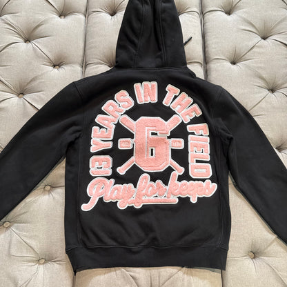 Geedup 13 Years In The Field Hoodie 'Black Pink' (Second hand)