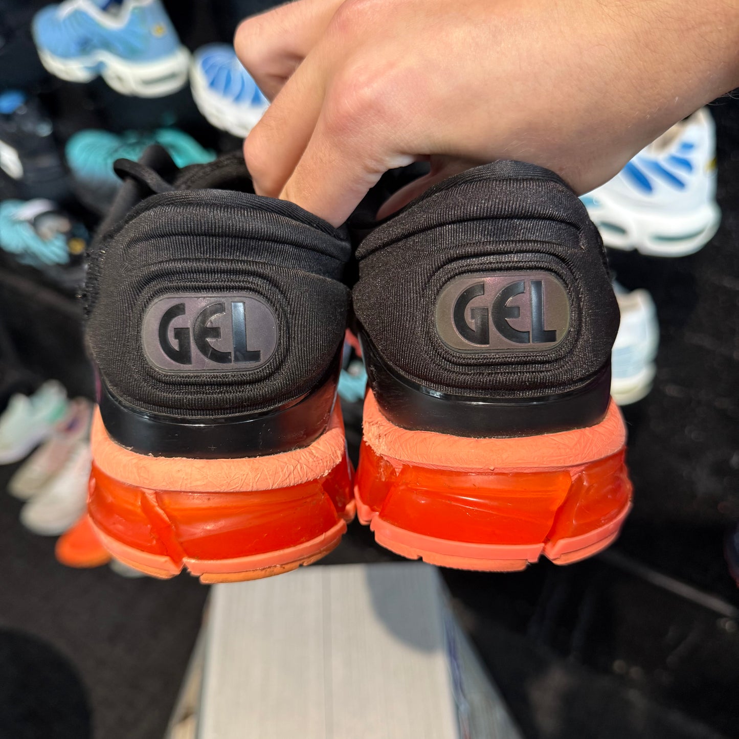 Asics Gel Quantum 360 Knit 2 Black/Sun Coral (Second hand)