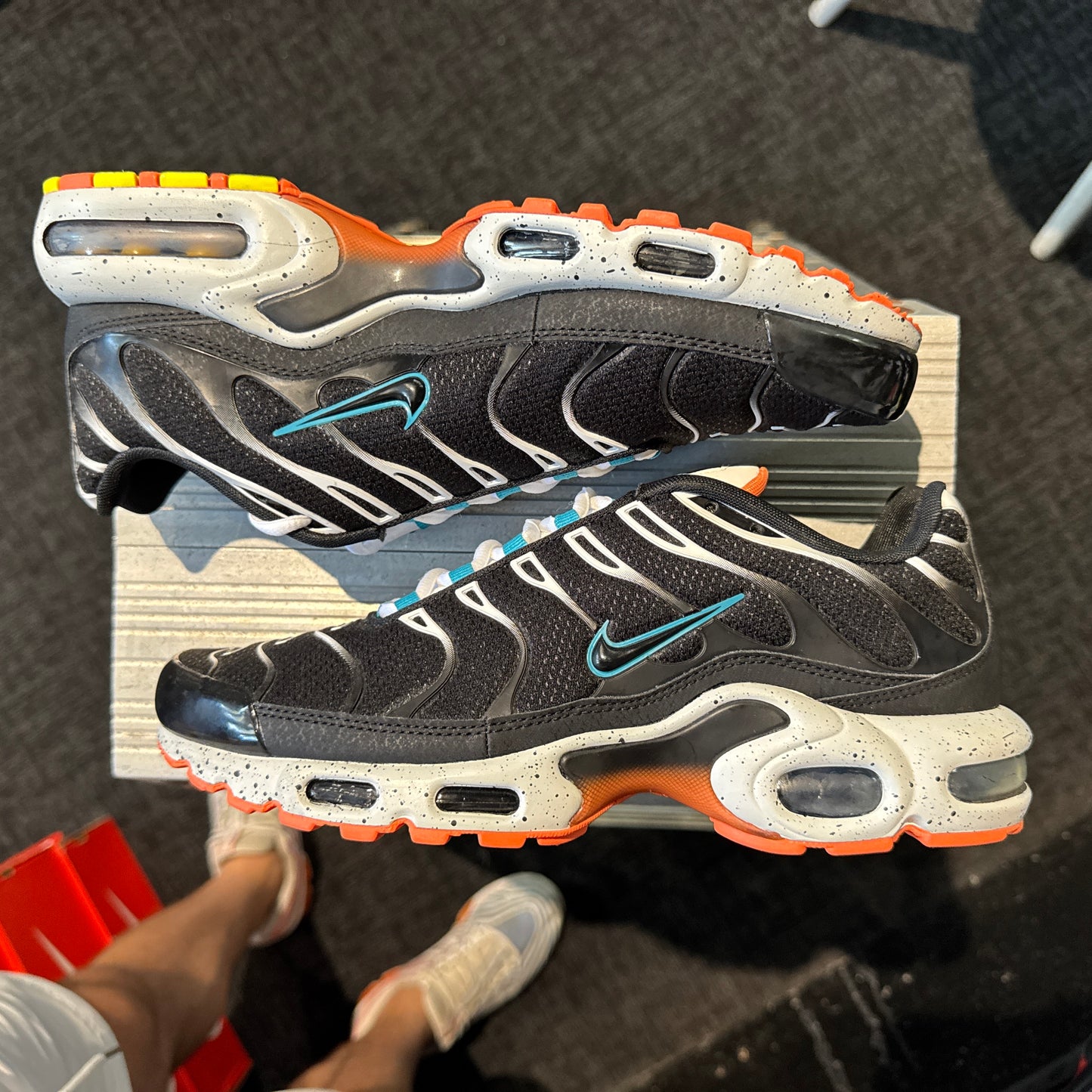 Nike Air Max Plus TN 'Black Teal Coral' (Brand New)