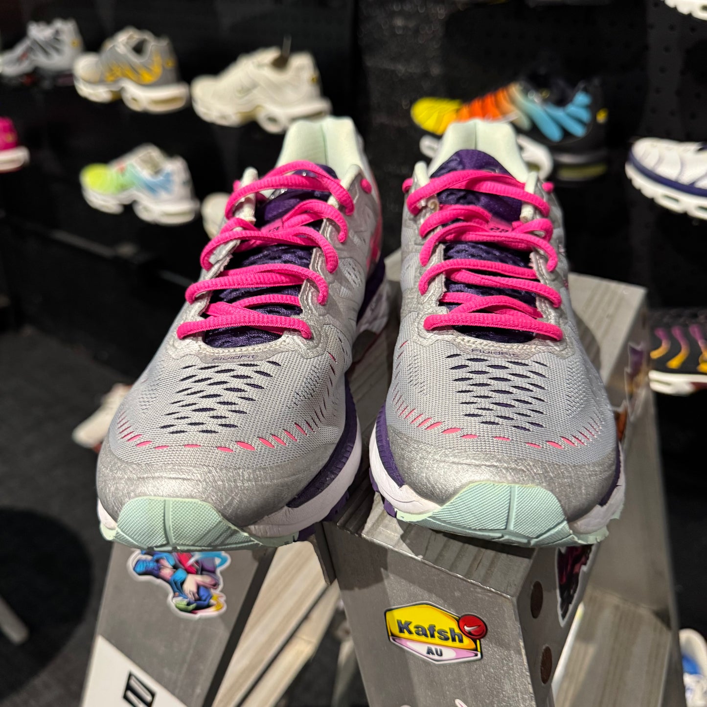 Asics Gel-Kayano 23 'Light Grey Purple Pink' (Second hand)