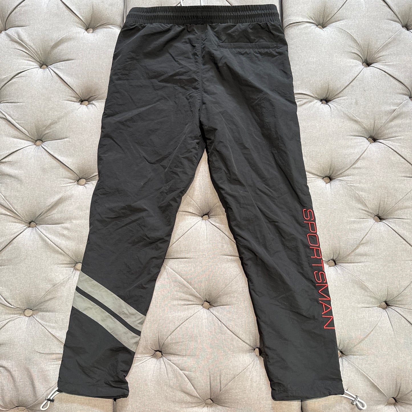Geedup Sportsman Track Pants 'Black Grey Red' (Second hand)