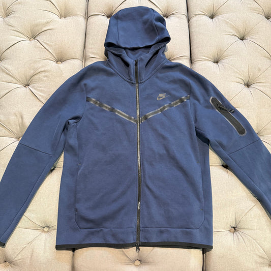 Nike Tech Fleece Jacket 'Navy' (Second hand)