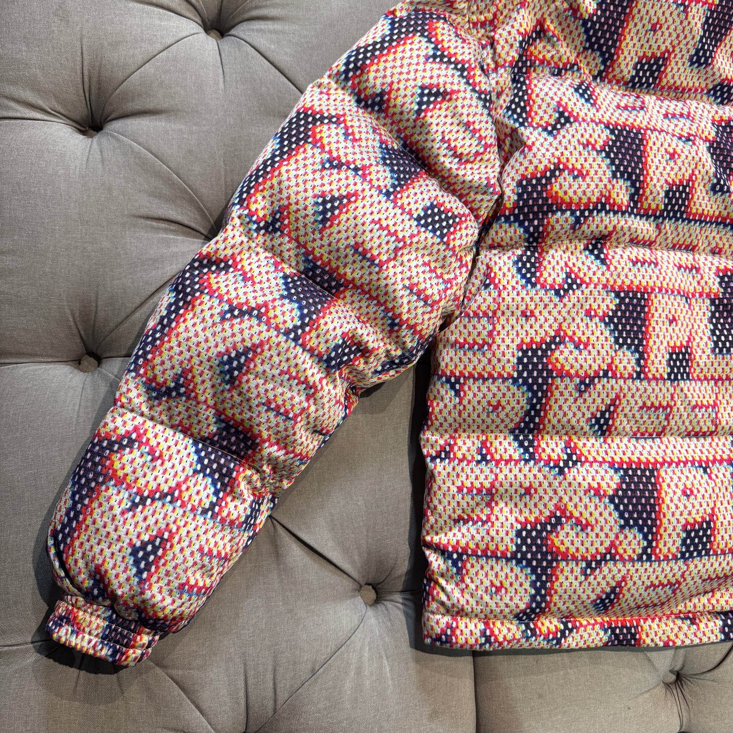 Geedup PFK Static Puffer Jacket 'Multi Colour' (Second hand)