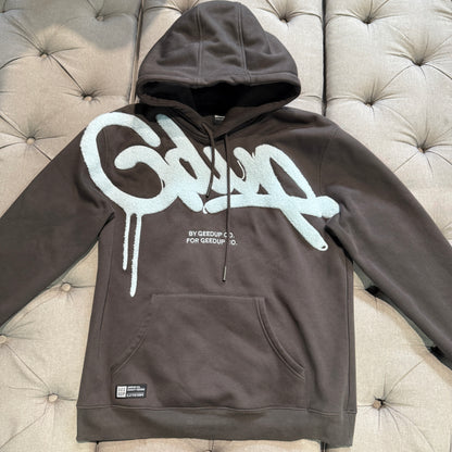 Geedup Handstyle Hoodie 'Graphite Pale Blue' (Second hand)