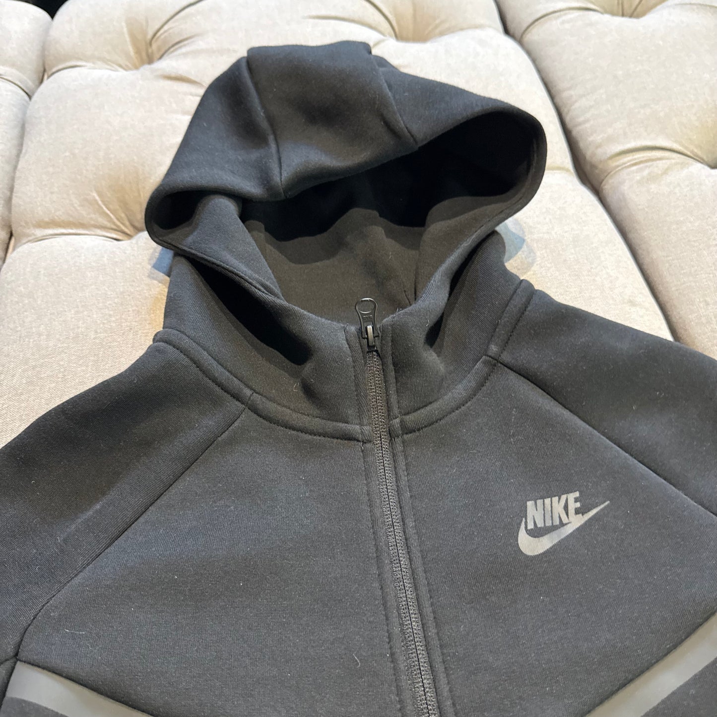 Nike Tech Fleece Jacket 'Black' (Second hand)